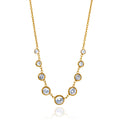 Lola Gold Gemstone Necklace