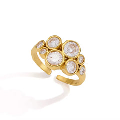Gold Nova Chunky Ring