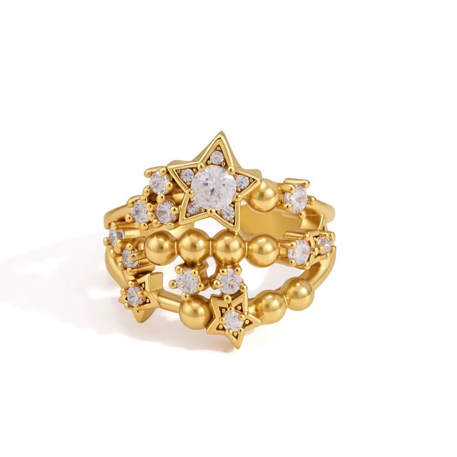 Starlight Gold Ring