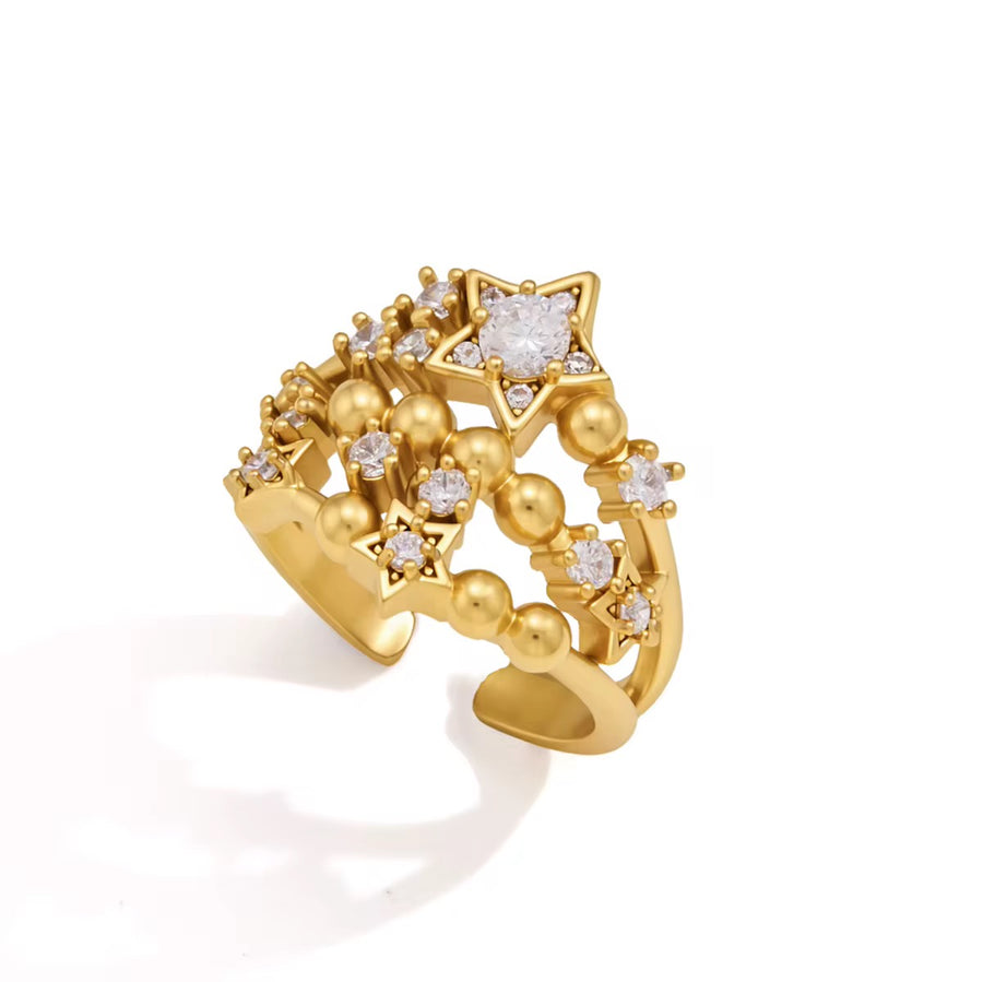 Starlight Gold Ring