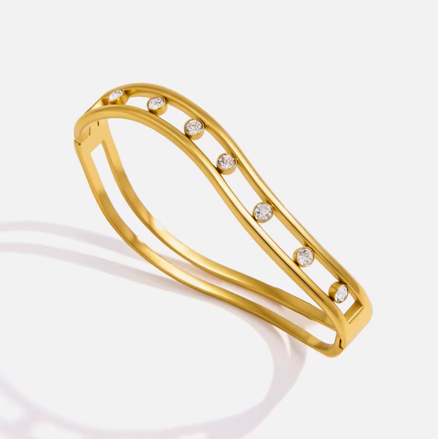 Gold Nova Bangle