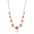 Lola Pink Gemstone Necklace