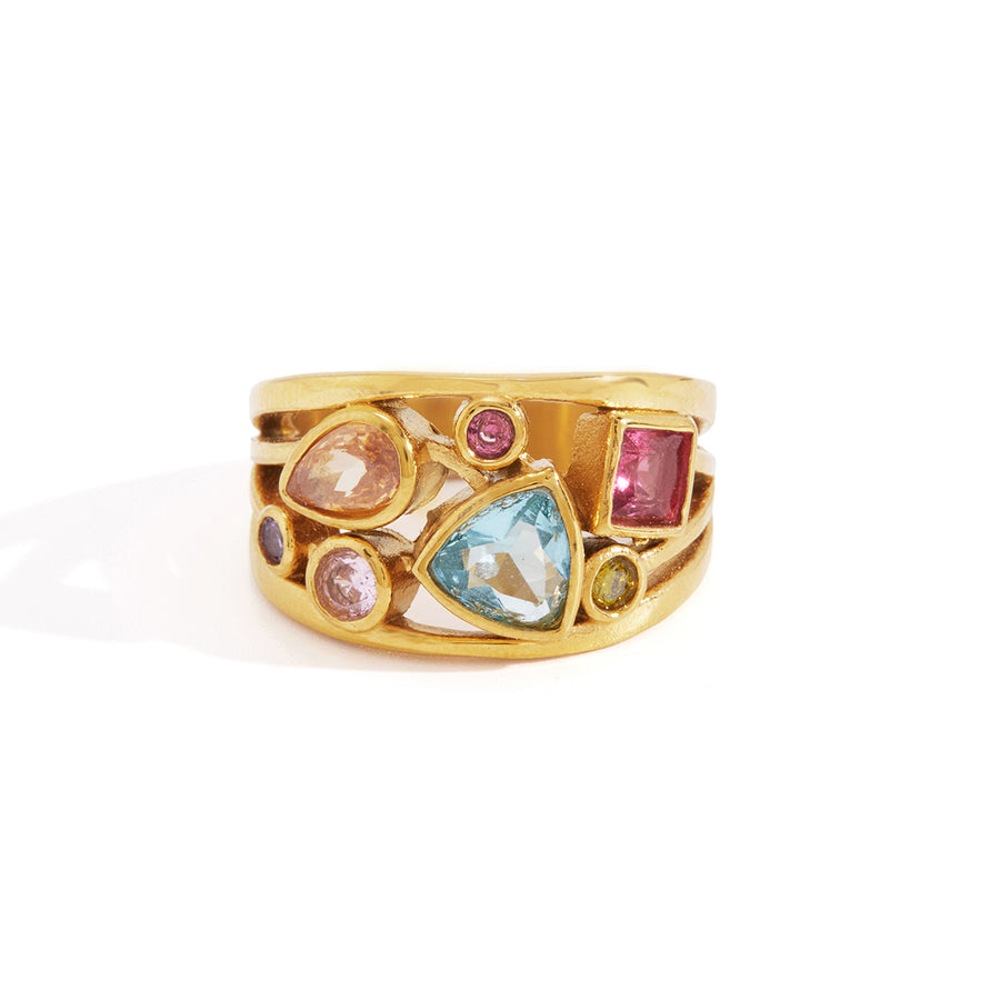 Iris Gold Ring