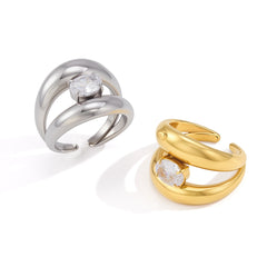 Talia Silver Ring