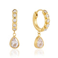 Nova Gold Huggie Earrings