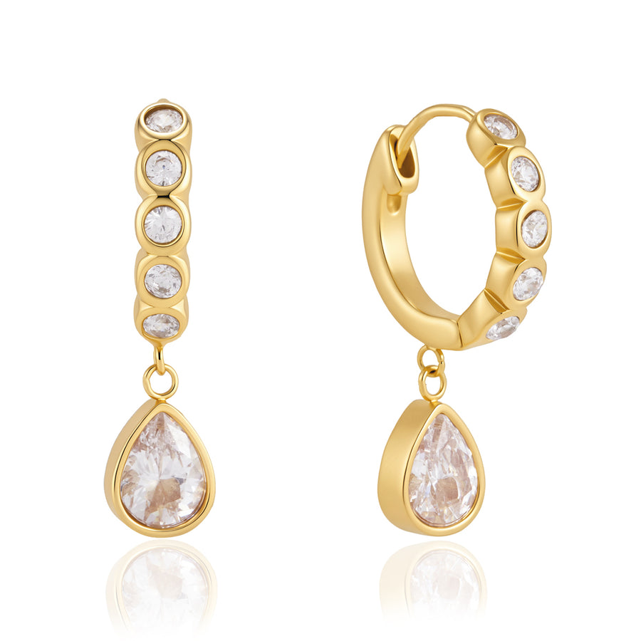 Nova Gold Huggie Earrings