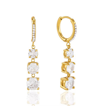 Ivy Gold Huggie Earrings