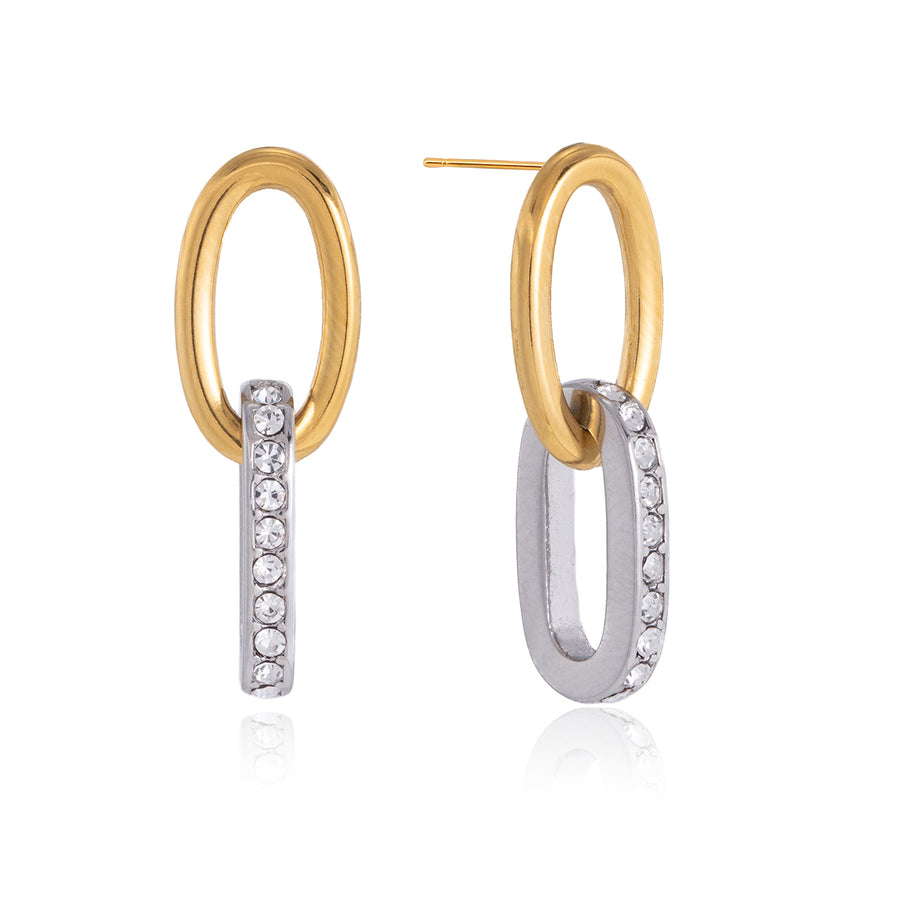 Mila Mixed Metal Earrings