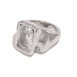 Aliya Silver Ring - ILLUSIVE JEWELS