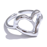 Amor Silver Ring - ILLUSIVE JEWELS