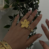 Anaya Flower Ring - ILLUSIVE JEWELS