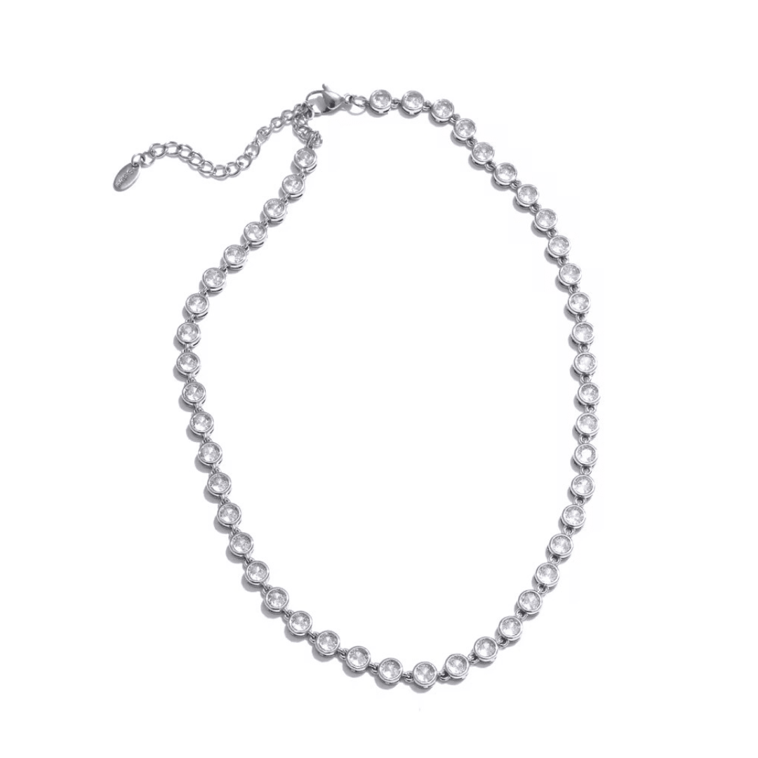 Angel Gemstone Silver Necklace - ILLUSIVE JEWELS