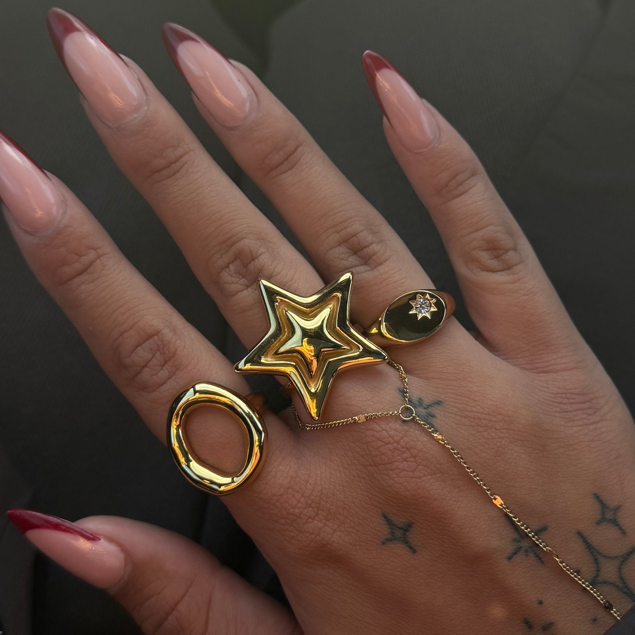 Astra Gold Ring - ILLUSIVE JEWELS
