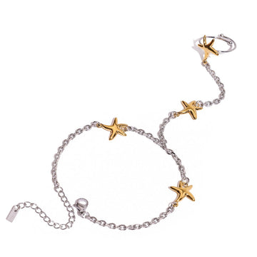Astra Mixed Metal Hand Chain