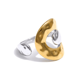 Carmen Mixed Metal Ring - ILLUSIVE JEWELS