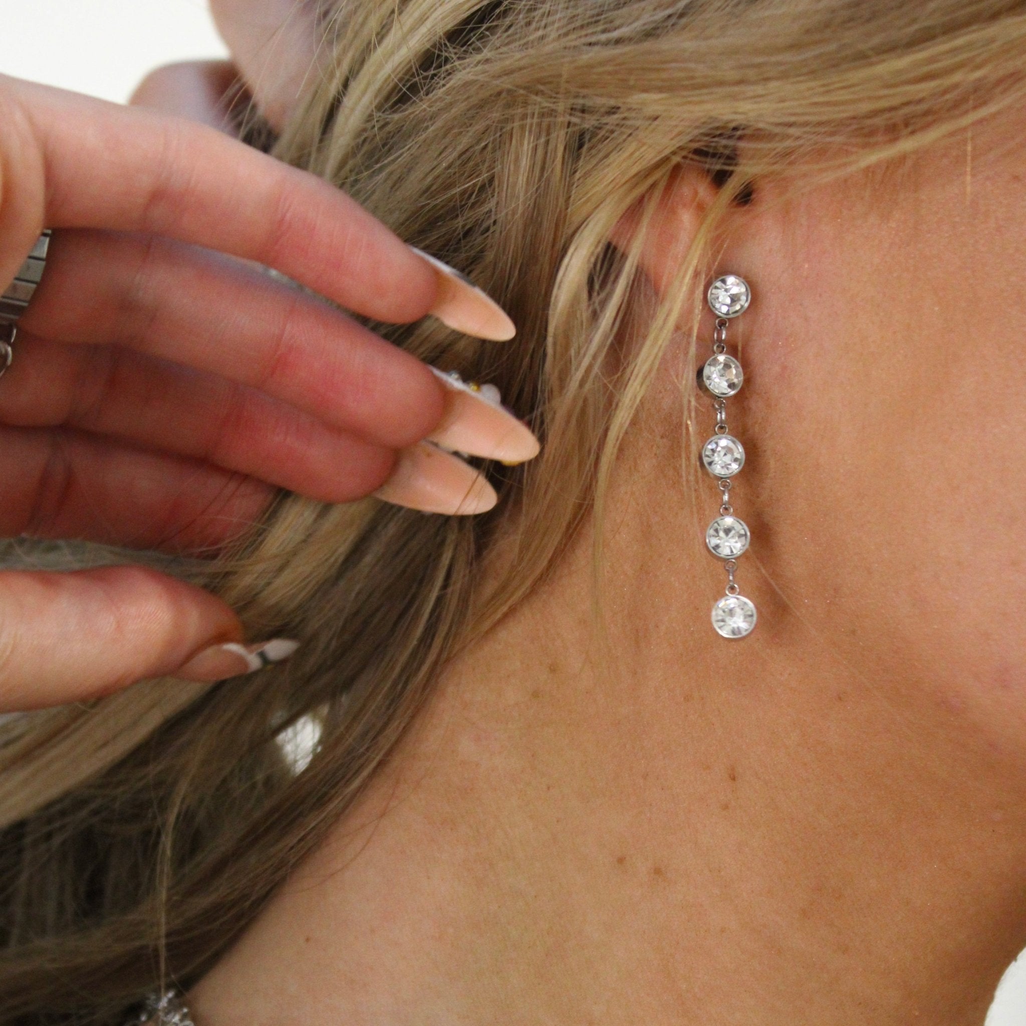 Clara Silver Earrings - ILLUSIVE JEWELS