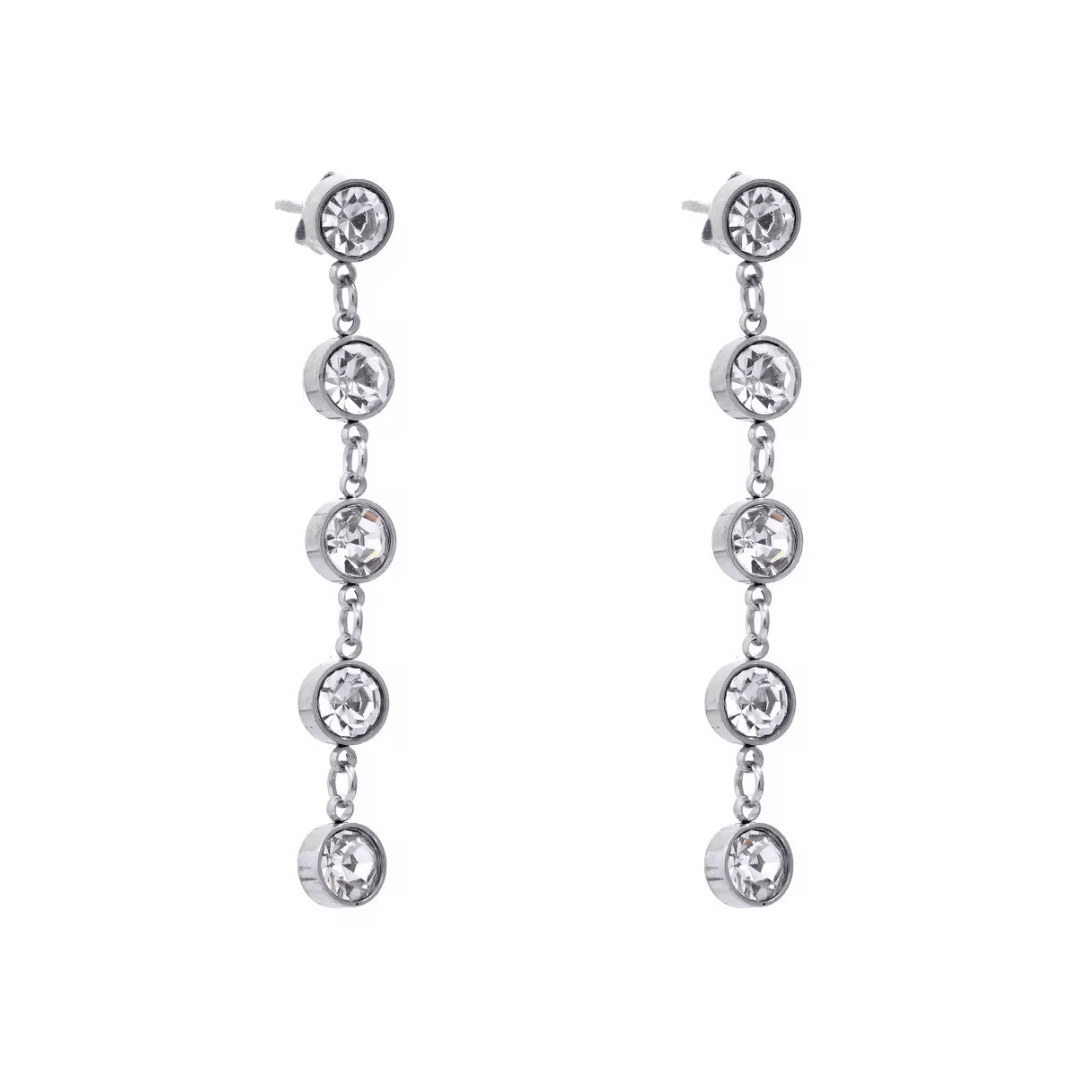 Clara Silver Earrings - ILLUSIVE JEWELS