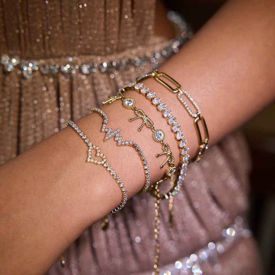 Clea Crystal Bracelet