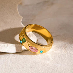 Clea Gem Ring - ILLUSIVE JEWELS USA