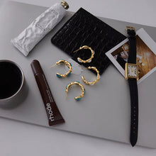 Clea Gold Hoop Earrings
