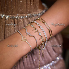 Clea Crystal Bracelet — features