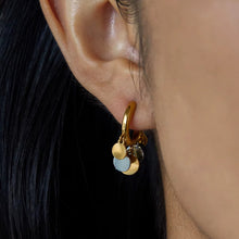 Dangle Coin Earrings