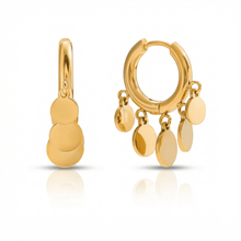 Dangle Coin Earrings