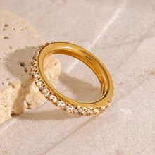 Elina Slim Gold Ring