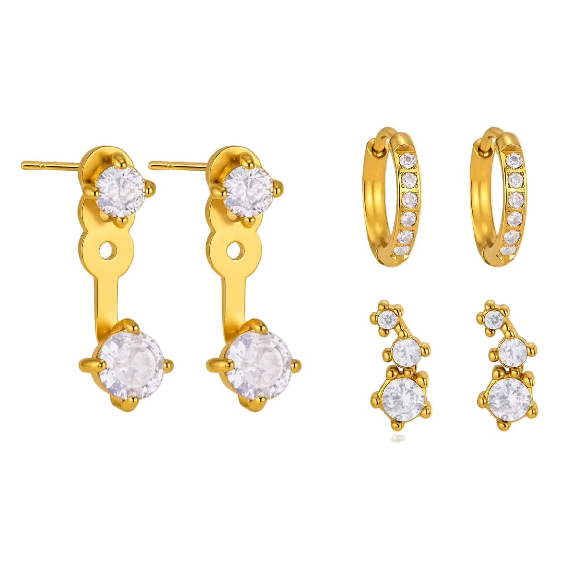 Esme Ear Stack Set - ILLUSIVE JEWELS