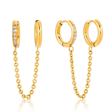 Esme Stack It Huggie Earrings