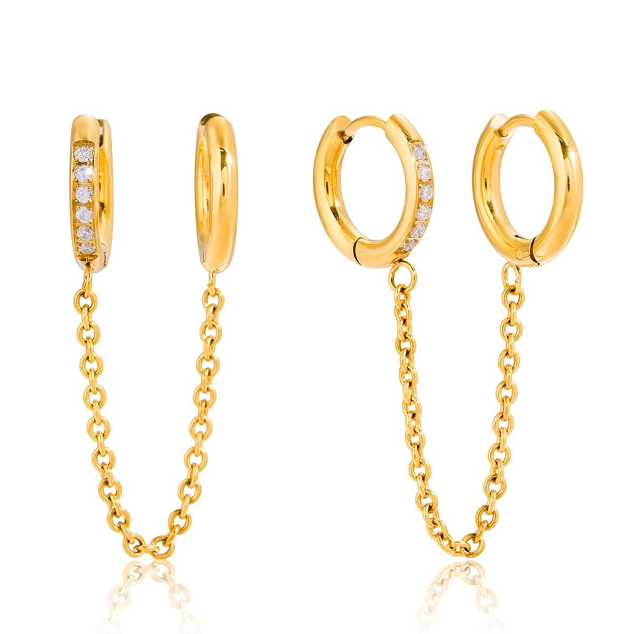 Esme Stack It Huggie Earrings