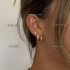 Essential Gold Hoops — features