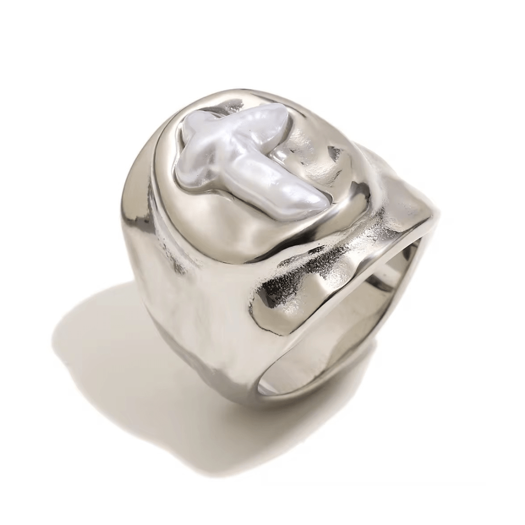 Faith Silver Ring - ILLUSIVE JEWELS