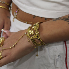 Geometric Chunky Bracelet - ILLUSIVE JEWELS USA