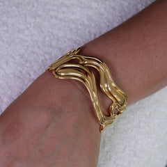 Geometric Chunky Bracelet - ILLUSIVE JEWELS USA