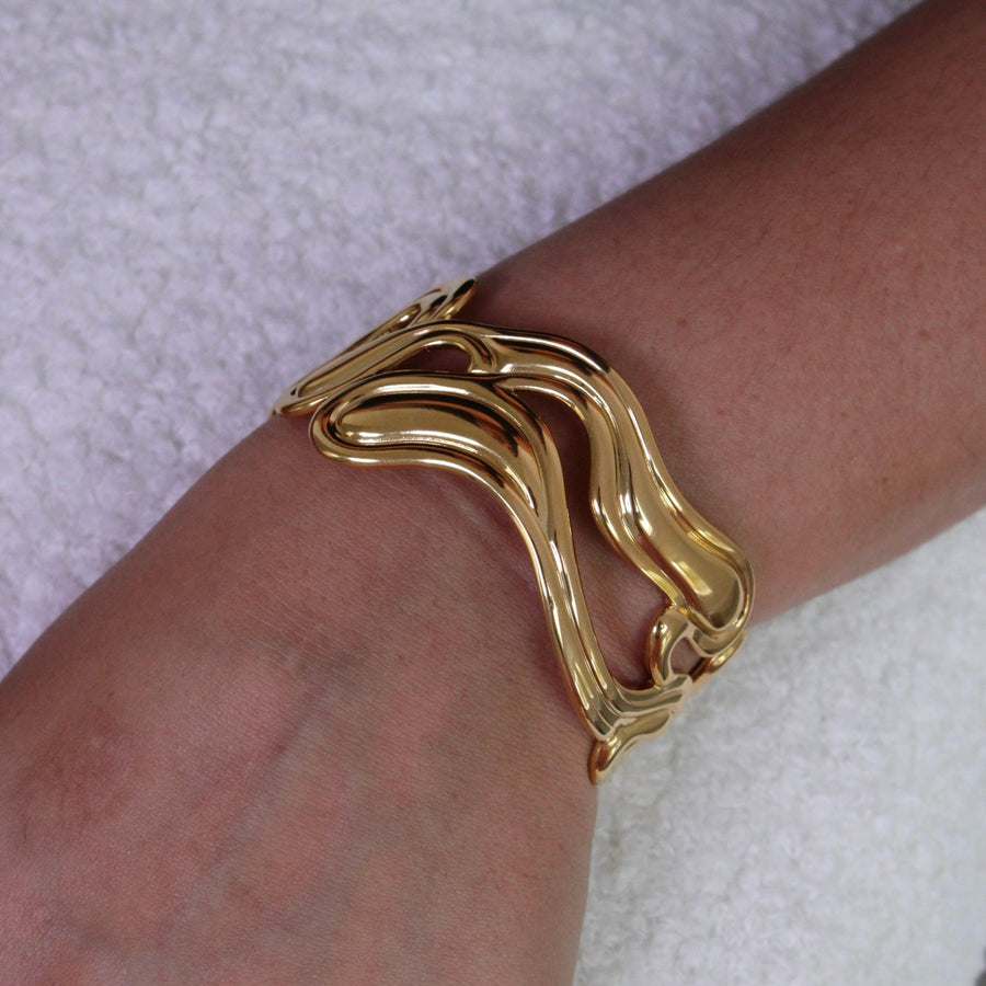 Geometric Chunky Bracelet