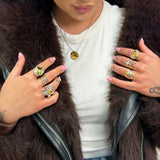 Gia Mixed Metal Ring - ILLUSIVE JEWELS