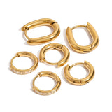 Glowing Huggie Earring Stack - ILLUSIVE JEWELS
