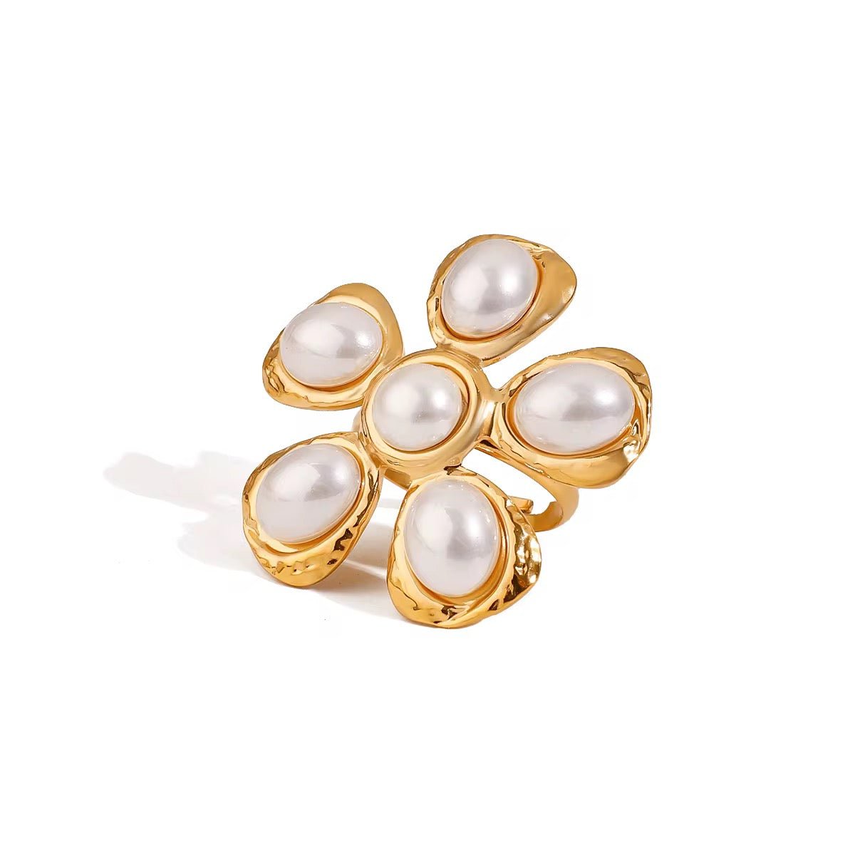 Gold Flora Ring - ILLUSIVE JEWELS