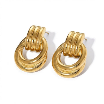 Gold Hoop Earrings