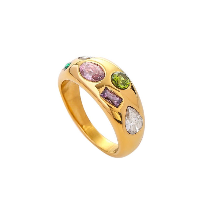 Gold Palette Ring