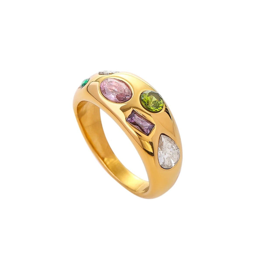 Gold Palette Ring