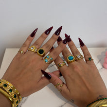 Gold Palette Ring