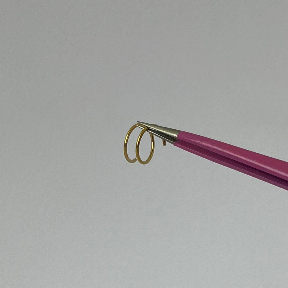 Gold Spiral Nose Ring - ILLUSIVE JEWELS