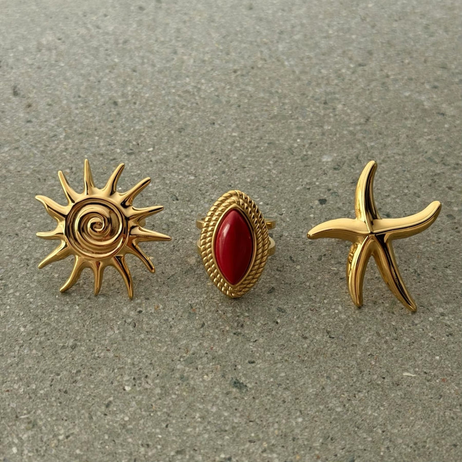 Gold Sunshine Ring