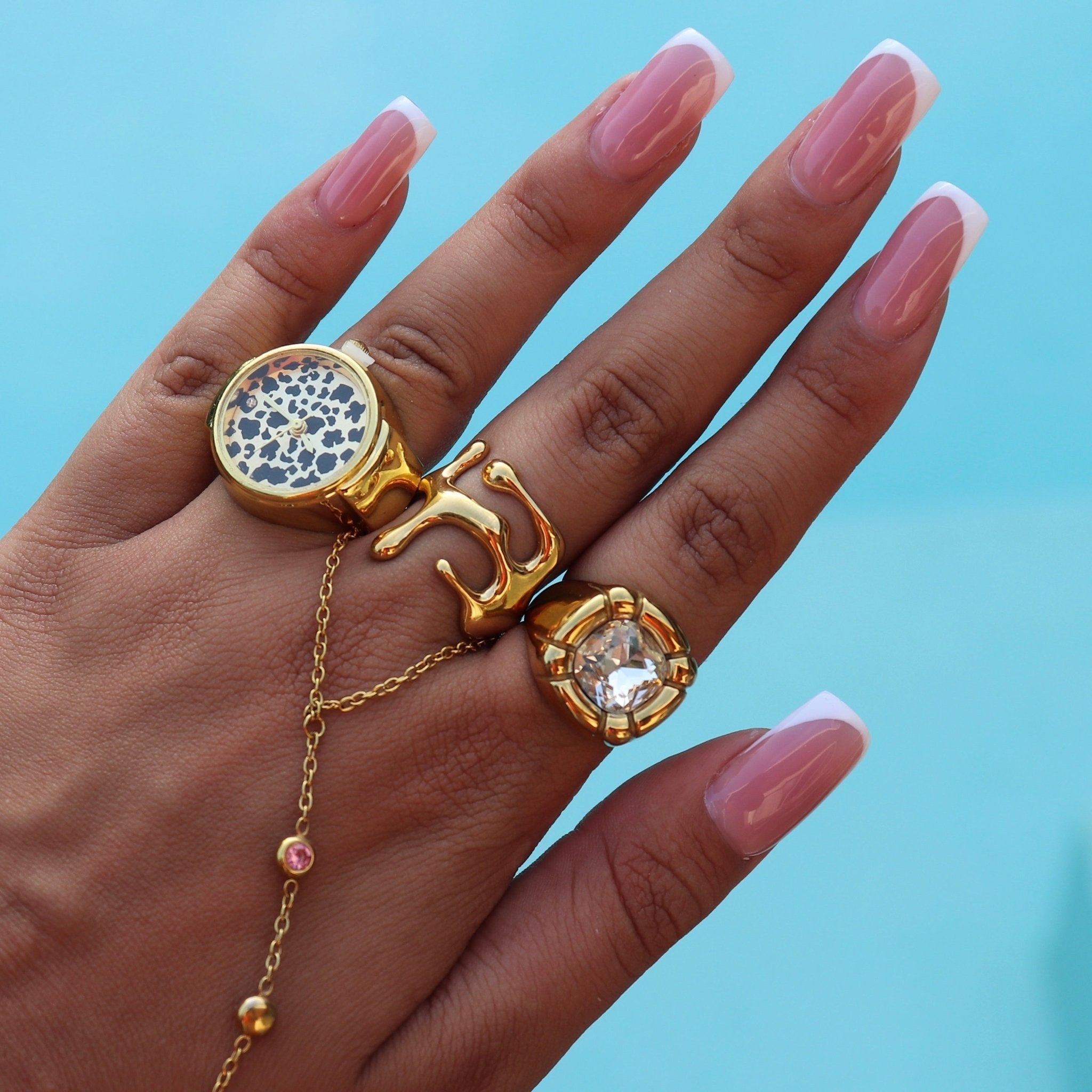 Gold Treasure Ring - ILLUSIVE JEWELS