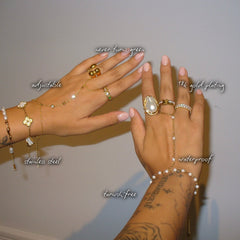 Gold Pearl Ring — features