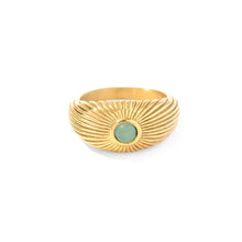 Green Stone Ring