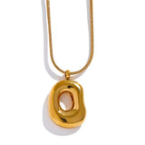 Halo Gold Necklace - ILLUSIVE JEWELS