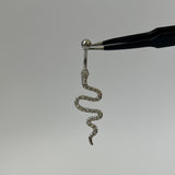 Silver Snake Belly Bar